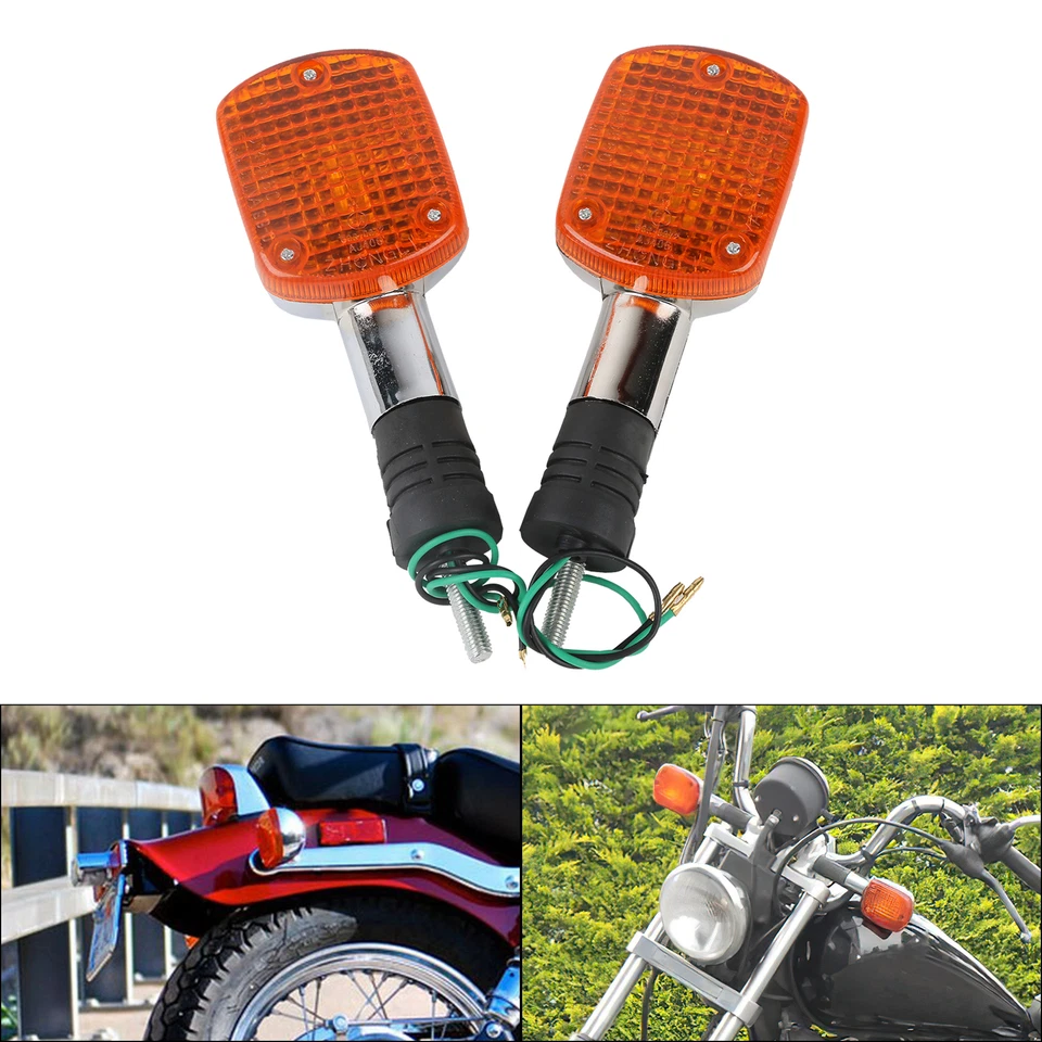 Luz intermitente señal de giro apta para Honda SHADOW VT400 600 750 1100 MAGNA VF250 Foto 1 de 4