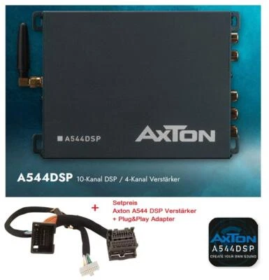 AXTON A544DSP Verstärker DSP mit Plug & Play Adapter kompatibel mit VW, Volvo  - Bild 1 von 4