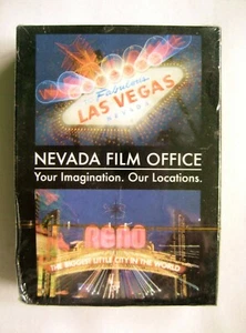 Sealed Deck Playing Cards Nevada Film Office Las Vegas/Reno Modern Advertising - Picture 1 of 4