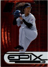 2005 Zenith Epix Orange Moment #13 Pedro Martinez /250