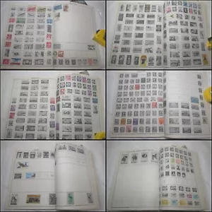 Enorme LOTTO COLLEZIONE FRANCOBOLLI VINTAGE Worldwide Countries raro album francobolli mondiali - Foto 1 di 11