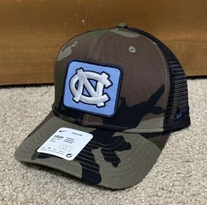 Nike North Carolina UNC Tarheels Classic99 Camouflage Snapback Trucker Hat Cap - Picture 1 of 5