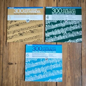 HARNONCOURT 300 Jahre Bach / Händel 6x LP Klassik Sammlung Collection - Picture 1 of 17