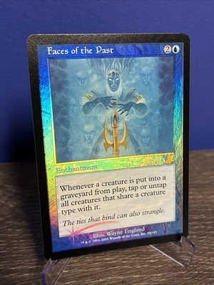 Magic The Gathering MTG FACES OF THE PAST FOIL Scourge 35/143 2003 Wizards LP - Image 1 of 3