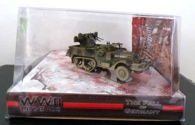 CORGI WWII LEGEND M 16 MULTIPLE GUN MOTOR CARRIAGE 447th AAA US ARMY  TBE - Photo 1/4