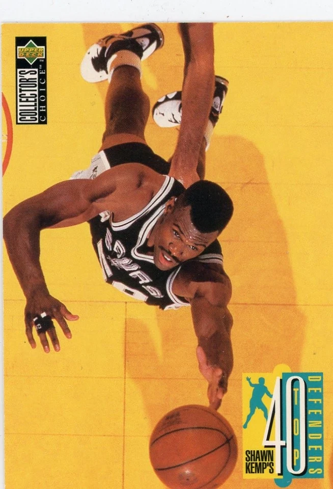 1995-96 Collector's Choice #408 David Robinson San Antonio Spurs - Image 1 of 1