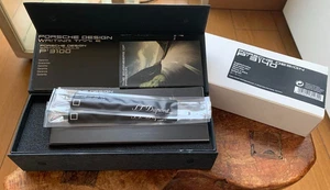 [Nuevo con caja y recarga] Bolígrafo PORSCHE DESIGN Tec Flex P'3140 Black Shake - Imagen 1 de 6
