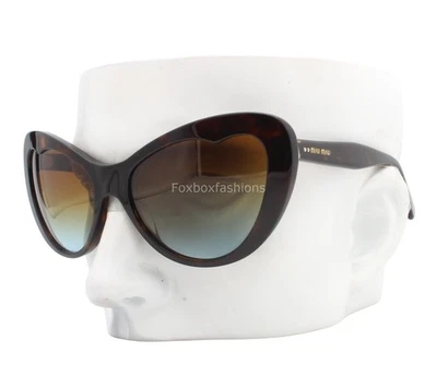 Miu Miu SMU 04O 2AU-1F0 Sunglasses Dark Brown Havana Brown to Blue Gradient - Image 1 of 4