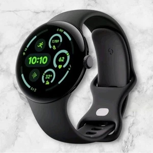 Google Pixel Watch 3 (45 mm) - Noir mat - LTE - Photo 1 sur 15