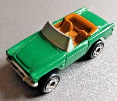 Rare Galoob Hasbro Micro Machines Sunbeam Alpine Tiger 1960s Convertible Green - Image 1 of 4