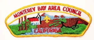 BSA Boy Scouts Monterey Bay Area Council California Shoulder Patch CSP - Picture 1 of 2