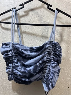 Camiseta sin mangas FILA Allannis Crop azul tinte para mujer pequeña nueva con etiqueta Foto 1 de 4