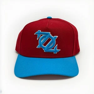 NEW ERA 9FORTY A-Frame Charlotte NC 704 Snapback Hat Red Teal One Size NWOT - Picture 1 of 9