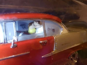 Raro Ertl American Muscle 1955 Chevy Bel Air Steamy Windows 1:18 Diecast Car Difícil de Encontrar - Imagen 1 de 22