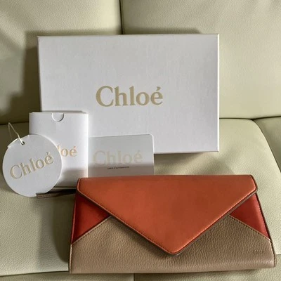 Chloe Mujer Accesorios Raro Billetera Larga Edición Limitada Muy Buen Estado Raro Producto Popular Foto 1 de 4
