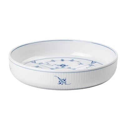 [Officially Imported] Royal Copenhagen Blue Fluted Plain Ovenware Round Plate - Image 1 of 3