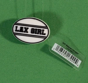 New Original Jibbitz Crocs Charm: LAX Girl 1 Piece - Picture 1 of 2