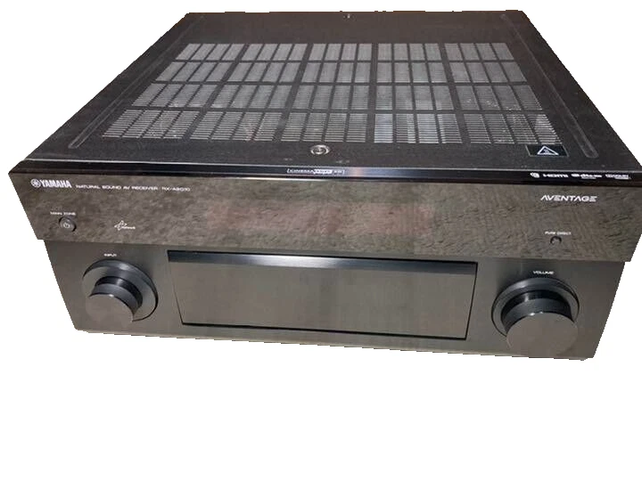 YAMAHA RX-A2010 AV NETWORK RECEIVER BLACK 9.2 CHANNEL Tested Used - Image 1 of 4