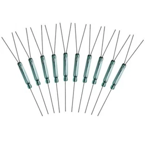 10 Stück 4W 3 Pin Reedschalter Reedkontakt Schließer N/C SPDT, Glas Reed x - Bild 1 von 7