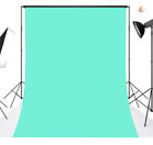 8 Pure Colors Vinyl & Polyester Backdrop Background Photography Studio Props