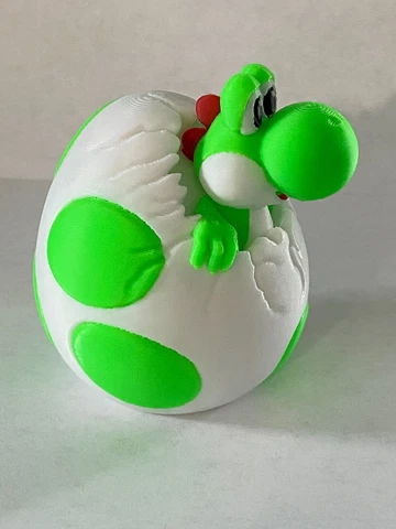 Super Mario Yoshi Egg 3D Printed Cover