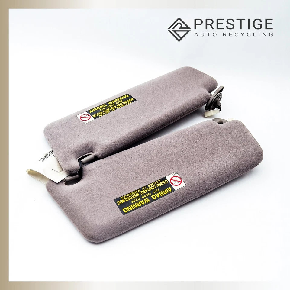 2001-2006 LEXUS GS300 Sun Visor Left & Right 743203A030A0 743103A210A0 Gray OEM - Image 1 of 4