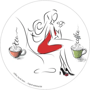 Aufkleber Sticker für Verkaufsautomat für Kaffeekapseln Kaffee Kapselautomat - Bild 1 von 14