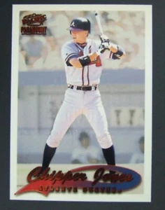 Chipper Jones 1999 Pacific Paramount Copper Philly Sportsfest Show Embossed Logo - Picture 1 of 3
