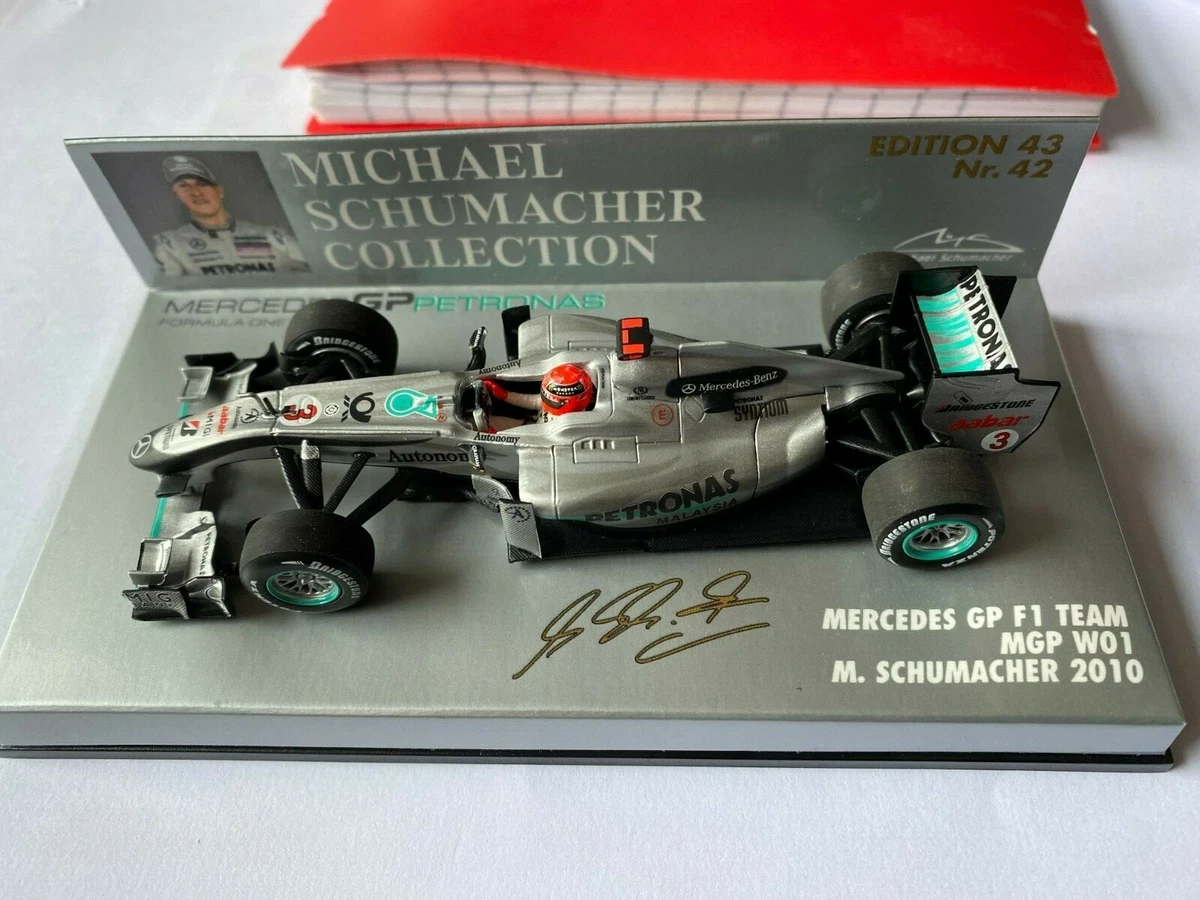 MINICHAMPS Michael Schumacher Mercedes GP Diecast Racing Cars for