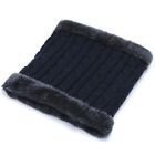 Warm Thick Neck Ring Knitted Neck Warmer Winter Scarves  Men Women