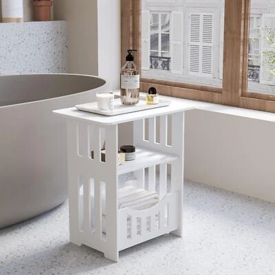 Beistelltisch Telefontisch Nachttisch Kaffeetisch Balkon Tisch Wohnzimmertisch - Bild 1 von 4