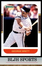 2021 Donruss #221 George Brett Kansas City Royals  R87  (2A1)