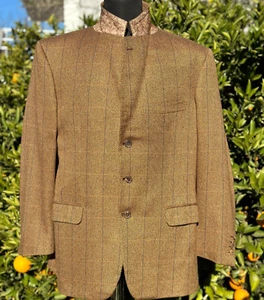 1950$ Rare Brioni Roman Style Custom Made Formal Suit Jacket Size 44 54 L XL - Picture 1 of 24