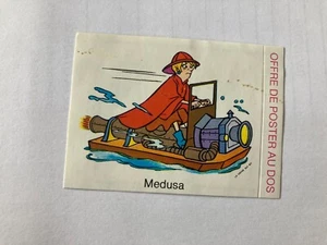 AUTOCOLLANT / STICKER MEDUSA Disney VACHE QUI RIT vintage K36 - Imagen 1 de 1