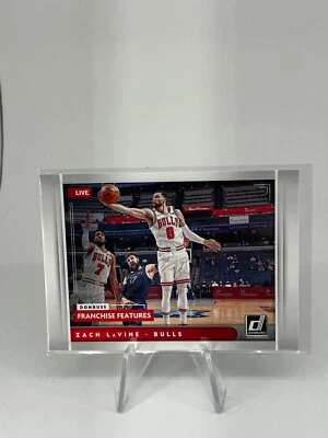 2021-22 Panini Donruss - Franchise Features Zach LaVine #19 - Image 1 of 2