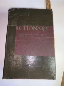 Vintage Large Dictionary Of The American Language With Colored Pictures Inside - Picture 1 of 12