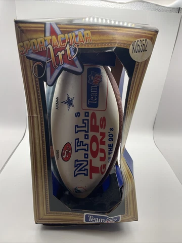 NFL Top Guns 90's football Marino Young Aikman Montana limited edition 412/1000 Cover