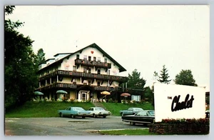 Postcard The Chalet and Motel Lake Placid, New York - Picture 1 of 2