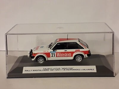 transkit talbot lotus sunbeam rally maspalomas 1981 f.m.hernandez 1:43 - Immagine 1 di 4