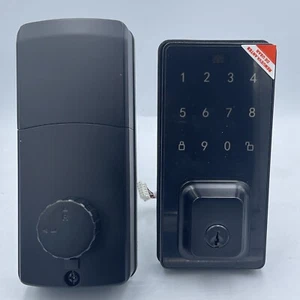 Smart Electronics Door Lock. User Code Touch Screen Keypad Deadbolt Entrance - Picture 1 of 13