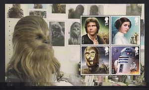 Panel de libro de prestigio 2017 GB QE2 DY23 STAR WARS DROIDES ALIENÍGENAS CRIATURAS PANEL 2 - Imagen 1 de 1