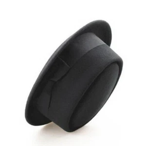 Fashionable Mens Wool Felt Crushable Porkpie Vintage Hat Hot Fedora B2 E N1 P4K4 - Picture 1 of 9