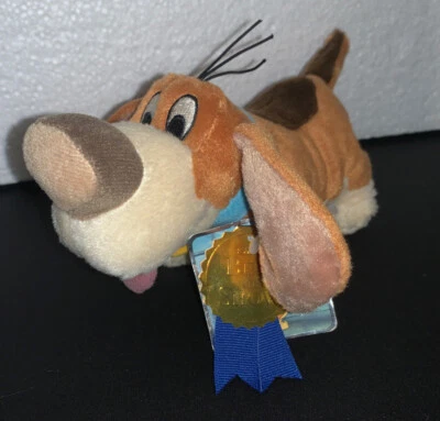 Disney Store Toby 8" Pelúcia Recheada Estampada O Grande Rato Detetive RARO COM ETIQUETAS - Imagem 1 de 4