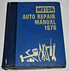 MANUAL DE REPARACIÓN DE AUTOMÓVILES 1976 ~ 39A EDICIÓN / PRIMERA IMPRESIÓN '69 a '76 - Imagen 1 de 12