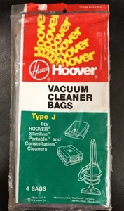 Genuine Hoover Vacuum Cleaner Bags Type J 4010010J OEM Slimline Vac - Picture 1 of 2