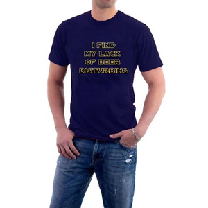 4 de mayo Camiseta Falta de Gin Whisky Cerveza Vino Perturbadora Darth Vader Parodia Camiseta - Imagen 1 de 11