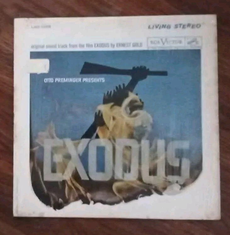 Vntg LP EXODUS original sound track from film 1960 RCA Victor LSO-1058 VG+ - Image 1 of 1