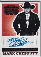 2014 Panini Country Music Autograph Trading Card Copper, Mark Chesnutt 243/263