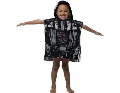 Star Wars Kids Cotton Hooded Poncho Darth Vader Towel with Hoodie - Image 1 of 4