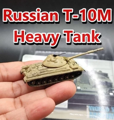 Russian T-10M Heavy Tank WTM World Tank Museum Takara 1:144 Model Panzer - Image 1 of 4